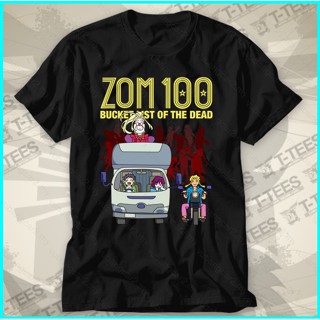 เสื้อยืดแขนสั้น คอสเพลย์ พิมพ์ลายการ์ตูน Zom 100: Bucket List of the Dead Akira Shizuka แฟชั่นสําหรับผู้ชาย และผู้หญิง