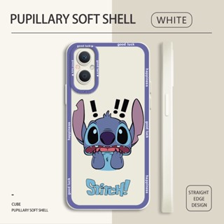 เคสโทรศัพท์ซิลิโคน TPU แบบนิ่ม ลายการ์ตูน Stitch กันกระแทก สําหรับ Reno5 Reno6 Pro Reno6 Reno7 Z 4G 5G