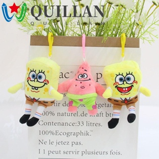 Quillan ตาโต ตุ๊กตา น่ารัก วันหยุด ของขวัญ ซัลลิแวน กระเป๋า จี้ การ์ตูน โมเดล ของเล่น ตุ๊กตา สพันจ์บ็อบ พวงกุญแจ