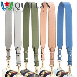 Quillan สายคล้องกระเป๋า หนัง PU ปรับได้ 14 สี แบบเปลี่ยน สําหรับผู้หญิง