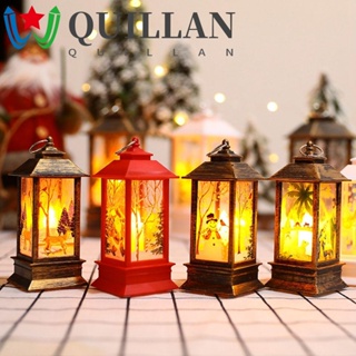 Quillan โคมไฟคริสต์มาส LED สําหรับแขวนตกแต่งบ้าน ปาร์ตี้คริสต์มาส