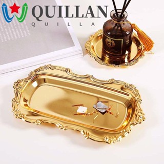 Quillan ถาดวางขนมเค้ก เครื่องประดับ อเนกประสงค์