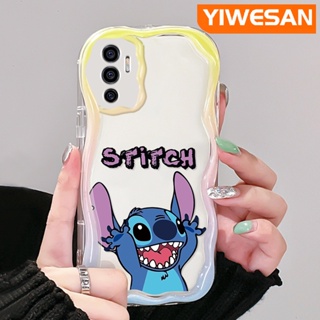 เคสโทรศัพท์มือถือใส แบบนิ่ม ลายสติทช์ กันกระแทก สําหรับ VIVO V23E 4G V23E 5G V23 Pro V23i 5G S12 5G Y75