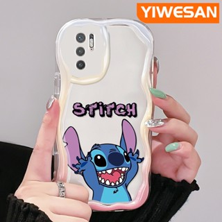 เคสโทรศัพท์มือถือใส แบบนิ่ม ลาย Stitch กันกระแทก สําหรับ Xiaomi POCO M3 Pro 4G M3 Pro 5G Redmi Note 10 5G Note 10T Note 10 Pro Max