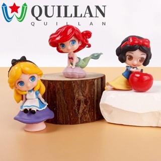 Quillan ฟิกเกอร์เจ้าหญิง อลิซ สโนว์ไวท์ Q Version ของขวัญคริสต์มาส สําหรับเก็บสะสม