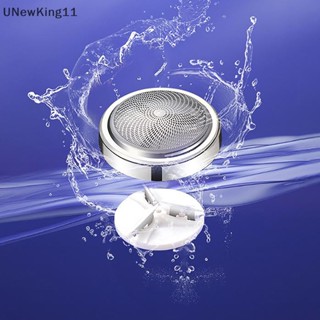 Unewking เครื่องโกนหนวดไฟฟ้า ขนาดเล็ก แบบพกพา ชาร์จ USB ถอดออกได้ สําหรับผู้ชาย 1 ชิ้น