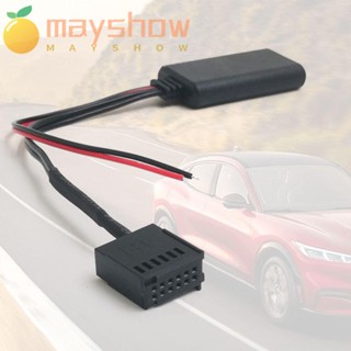 Mayshow อะแดปเตอร์เชื่อมต่อวิทยุบลูทูธ แบบพกพา สําหรับ Ford Fiesta Focus Mondeo Kuga 6000CD