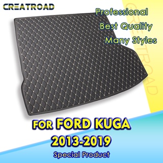 พรมปูพื้นรถยนต์ อุปกรณ์เสริม สําหรับตกแต่งภายในรถยนต์ Ford Kuga 2013 2014 2015 2016 2017 2018 2019