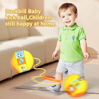 Glowing Bouncing Ball, Kids Light Up Flashing Ankle Skip Ball