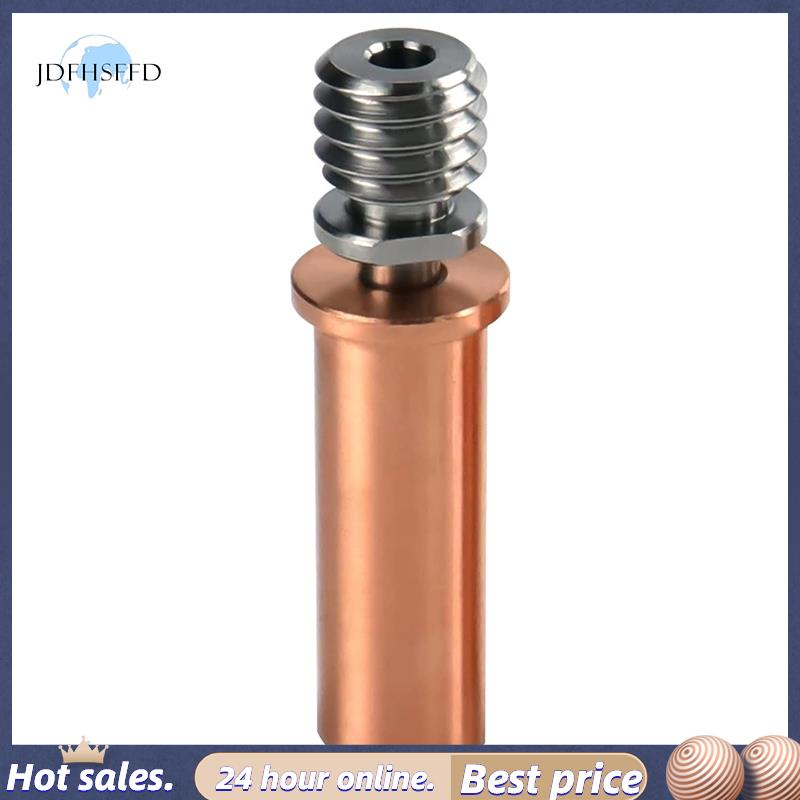 jdfhsffdBimetal Heatbreak ทองแดงไทเทเนียม TC4 คออุณหภูมิสูงสําหรับ Anycubic Mega S, Mega Pro, Vyper 