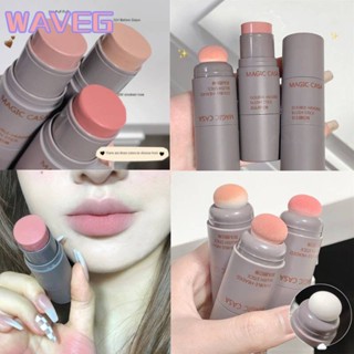 wave Magic Casa Check Stick Natural Cream Blush ติดทนนานกันน้ำ Moisturizing Brightening Skin