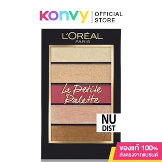 LOreal Paris La Petite Palette Eyeshadow #Nudist ลอรีอัล ปารีส พาเลทอายแชโดว์ 5 เฉดสี.