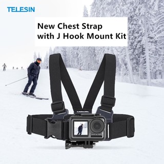 TELESIN ใหม่ สายรัดหน้าอก และเสื้อกั๊ก สําหรับกล้อง GoPro Hero 11 10