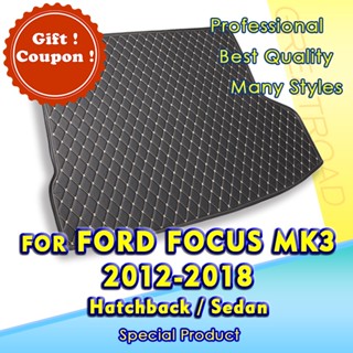 พรมปูพื้นรถยนต์ สําหรับ Changan-Ford Focus MK3 Hatchback/Sedan 2012-2018 2013 2014 2015 2016