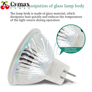 Cvmax หลอดไฟสปอตไลท์ LED สีขาว 5W/3W Bi-Pin Base Mini