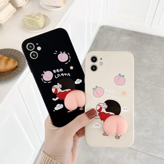 เคสโทรศัพท์มือถือแบบนิ่ม ลายการ์ตูนชินจัง สกุชชี่ พีช สําหรับ Xiaomi 12t 11t 10t Pro 12 11 10 Lite PocoPhone X5 5G X4 X3 NFC F4 F3 GT M3 M4 M5 M5s