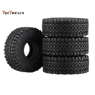 『yueywh524』ยางล้อรถ 58 มม. 1.0 นิ้ว 4 ชิ้น สําหรับรถไต่หินบังคับ 1/18 1/24 Axial SCX24 AX24 Traxxas TRX4M FMS FCX24