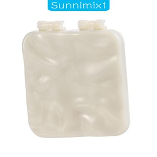 [Sunnimix1] กระจกแต่งหน้า ทรงสี่เหลี่ยม ขนาดเล็ก แบบพกพา พับได้ สําหรับผู้หญิง