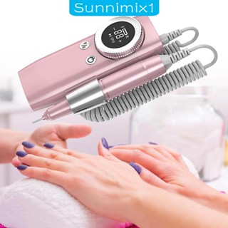 [Sunnimix1] เครื่องตะไบเล็บ 45000 RPM 36W ชาร์จได้ สําหรับขัดเล็บ ร้านเสริมสวย บ้าน