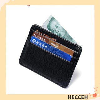 Hecceh กระเป๋าใส่เหรียญ กระเป๋าหนัง ใส่บัตร