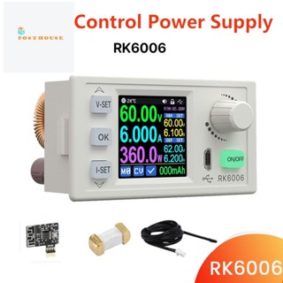 Rk6006-bt ตัวแปลงพาวเวอร์ซัพพลายดิจิทัล 60V 6A 4 หลัก COMM DC เป็น DC ปรับได้