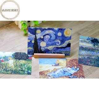 Ulove1bsby โปสการ์ด ลาย Van Gogh สไตล์วินเทจ 30 แผ่น ต่อล็อต TH