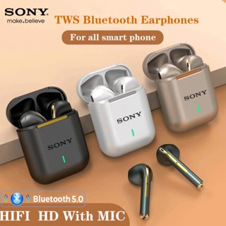 Sony J18 TWS หูฟังบลูทูธ 5.0 ไร้สาย ป๊อปอัพ สัมผัส หูฟังอินเอียร์ HIFI สเตอริโอ ชุดหูฟังกันน้ํา