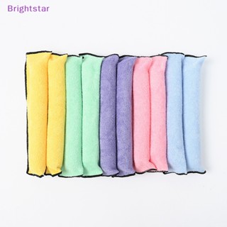 Brightstar 6 ชิ้น แท่งดัดผม ไม่ใช้ความร้อน ฟองน้ํานุ่ม ม้วนผม ลูกกลิ้งโฟม งอ บิด ม้วนผม ผ้าขนหนู Diy จัดแต่งทรงผม เครื่องมือทําผม ใหม่