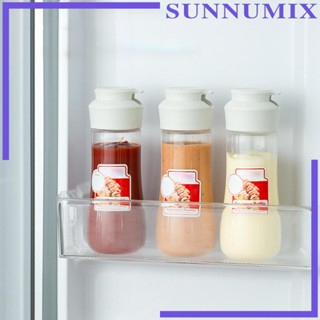 [Sunnimix] ขวดบีบซอสเครื่องปรุง อเนกประสงค์ ใช้ซ้ําได้ สําหรับบ้าน ห้องครัว บาร์ ร้านอาหาร