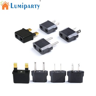 Lumiparty อะแดปเตอร์แปลงปลั๊ก EU ปลั๊ก US ปลั๊ก UK สําหรับใช้ในบ้าน และท่องเที่ยว