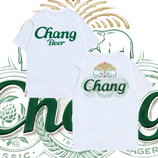 เสื้อยืดคุณภาพดี  chang beer