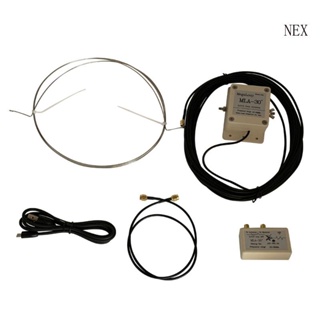 Nex MLA-30+ Plus 0 5-30MHz เสาอากาศคลื่นสั้น รับสัญญาณรบกวนต่ํา 500kHz-30MHz สําหรับ Radi กลางแจ้ง