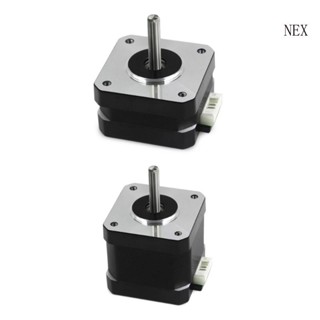 Nex สเต็ปมอเตอร์ Nema17 4 ตะกั่ว สําหรับเครื่องพิมพ์ 3D Titan Extruder X Z-Axis SW-X1 X2