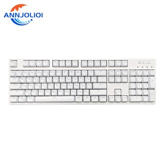 Ann ชุดปุ่มกดคีย์บอร์ด แบบใส 104 ปุ่ม สําหรับ Cherry MX Mechanical Keyboa