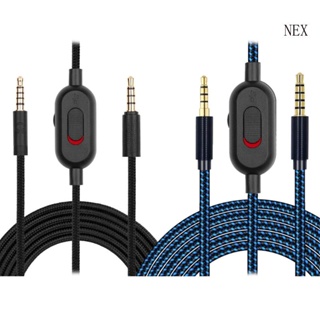 Nex สายต่อขยายหูฟัง แบบถัก แบบเปลี่ยน สําหรับ AstroA10 A40