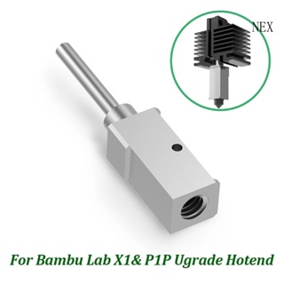 Nex 500℃ บล็อกฮีทบล็อคทองแดง อุปกรณ์เสริม สําหรับ Bambu Lab X1 P1P Hotend