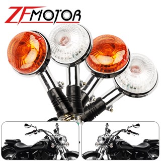 หลอดไฟเลี้ยว สีเหลืองอําพัน สําหรับ Yamaha Virago XV250 XV535 XV920 XV1000 XV 250 535 920 1000