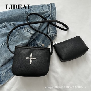 LIDEAL กระเป๋าผู้หญิงสะพายข้าง กระเป๋าสะพาย ข้าง 2023 NEW  L91T19D5 35Z230830