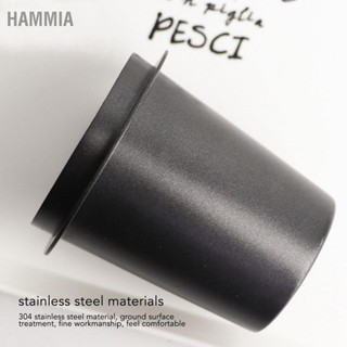 HAMMIA 58 มม.กาแฟ Dosing Cup สแตนเลสสตีลกาแฟเครื่องจับ ผงกาแฟ Feeder