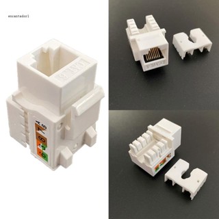 ✿ ใหม่ CAT6 RJ45 อะแดปเตอร์ซ็อกเก็ตเชื่อมต่อแจ็คตัวเมีย