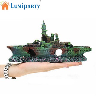 Lumiparty เรือโจรสลัดสมจริง สําหรับตกแต่งตู้ปลา