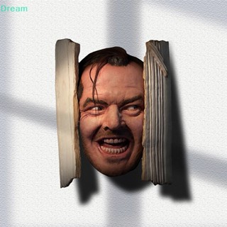 &lt;Dream&gt; Jack Nicholson ประติมากรรมเรซิน ชั้นวางหนังสือ สําหรับตกแต่งบ้าน