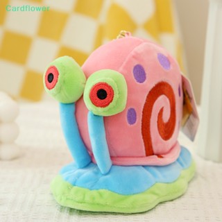 &lt;Cardflower&gt; พวงกุญแจ จี้ตุ๊กตาการ์ตูน Spongebob Kawaii Gary The Snail สําหรับห้อยกระเป๋าเป้สะพายหลัง