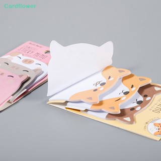 &lt;Cardflower&gt; สติกเกอร์ ลายการ์ตูนแมว เพนกวิน สุนัข หมู หมี กระต่าย น่ารัก สร้างสรรค์ หนา หน้าสูง มูลค่า N Times ลดราคา 45 แผ่น