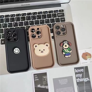 เคสโทรศัพท์มือถือ แบบนิ่ม ลายการ์ตูน สามมิติ กันกระแทก สําหรับ Apple Iphone 14promax 13 13promax 12 11 7 8Plus Xsmax 11promax