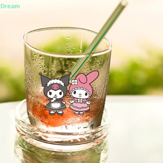 SANRIO &lt;Dream&gt; สติกเกอร์คริสตัล รูปการ์ตูนสุนัขน่ารัก หูใหญ่ สําหรับตกแต่งแก้วชานม 5 ชิ้น