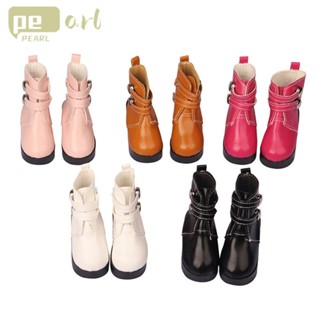 Pearlth รองเท้าบูท ประดับหมุด อุปกรณ์เสริม สําหรับตุ๊กตา