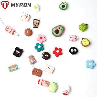 Myron ตัวถนอมสายชาร์จ รูปสัตว์ ผลไม้น่ารัก