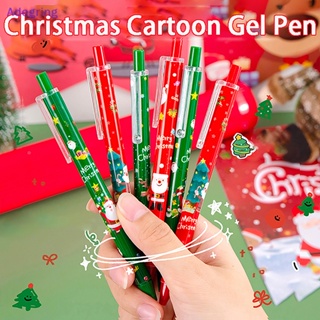 [Adegring] ปากกาเจล ลายการ์ตูนคริสต์มาสน่ารัก 0.5 มม. สร้างสรรค์ สําหรับนักเรียน สํานักงาน เครื่องเขียน
