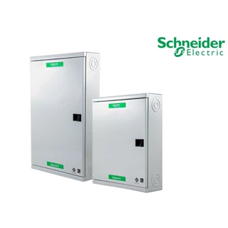 Schneider ตู้โหลดเซ็นเตอร์ ไฟฟ้า3เฟส 4 สาย แรงดัน 240/415VAC พร้อมกราวด์บาร์ รองรับเมนเบรคเกอร์ 100A